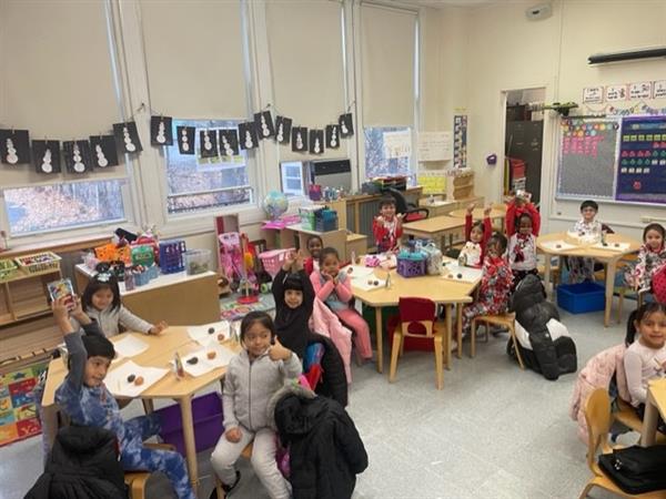 Mrs. O'Hara's Holiday Door Winners